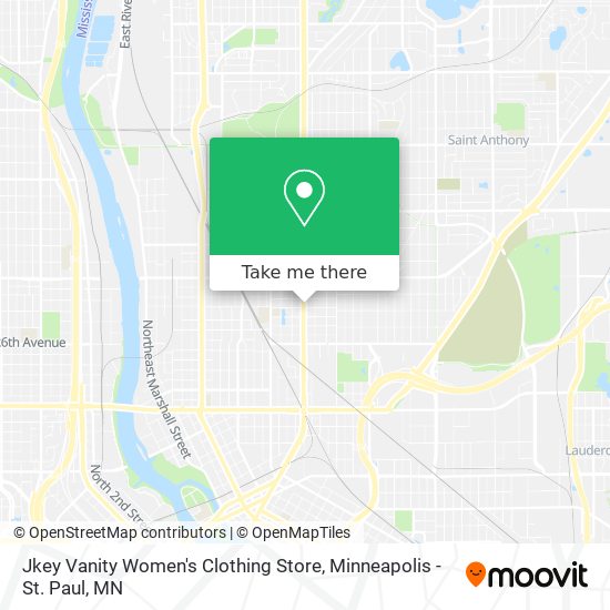 Jkey Vanity Women's Clothing Store map