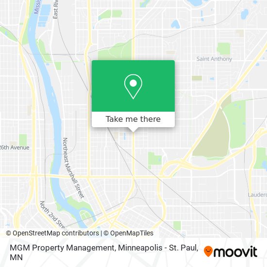 MGM Property Management map