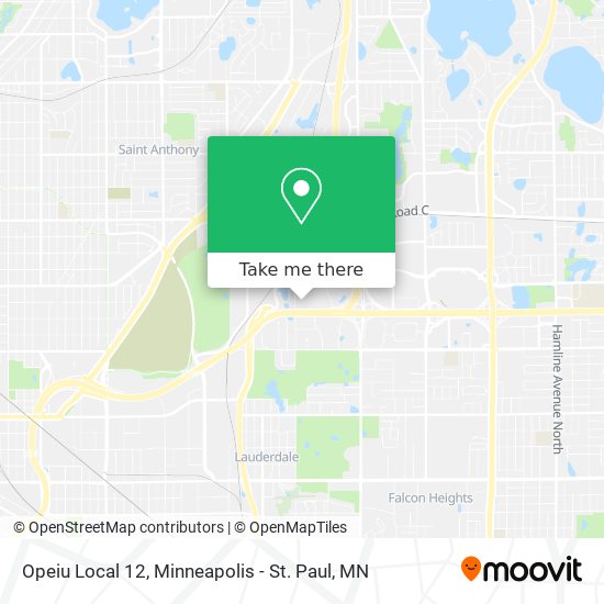 Opeiu Local 12 map