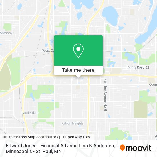 Edward Jones - Financial Advisor: Lisa K Andersen map