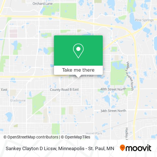 Sankey Clayton D Licsw map