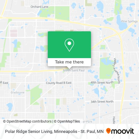 Mapa de Polar Ridge Senior Living