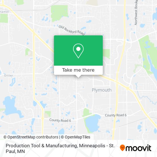 Mapa de Production Tool & Manufacturing