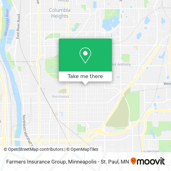 Farmers Insurance Group map