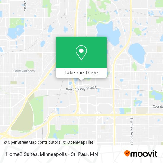 Mapa de Home2 Suites