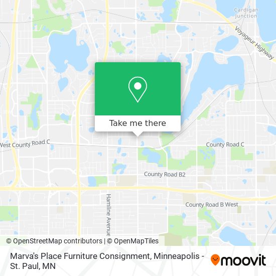 Marva's Place Furniture Consignment map