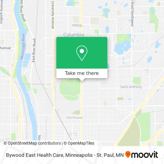 Bywood East Health Care map