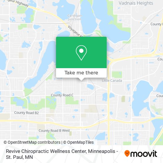 Mapa de Revive Chiropractic Wellness Center