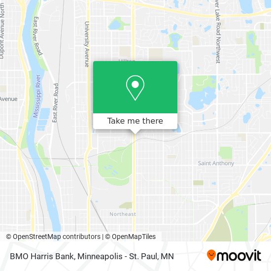 BMO Harris Bank map