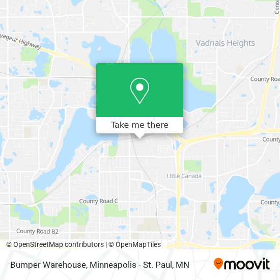 Bumper Warehouse map