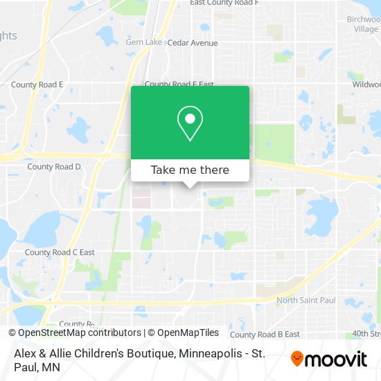 Mapa de Alex & Allie Children's Boutique