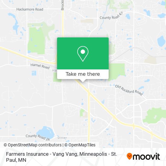 Mapa de Farmers Insurance - Vang Vang