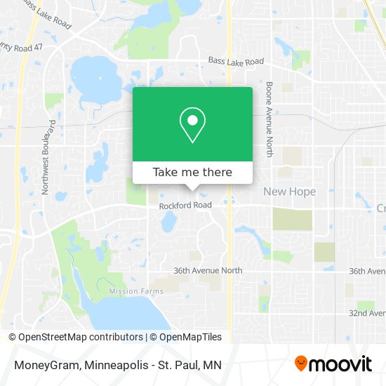 MoneyGram map