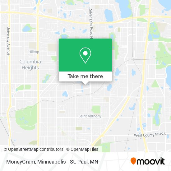 MoneyGram map