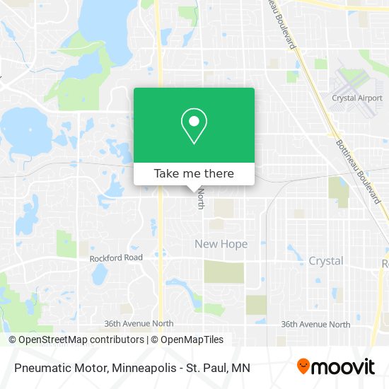 New Hope Mn Map How To Get To Pneumatic Motor In New Hope By Bus Or Light Rail?