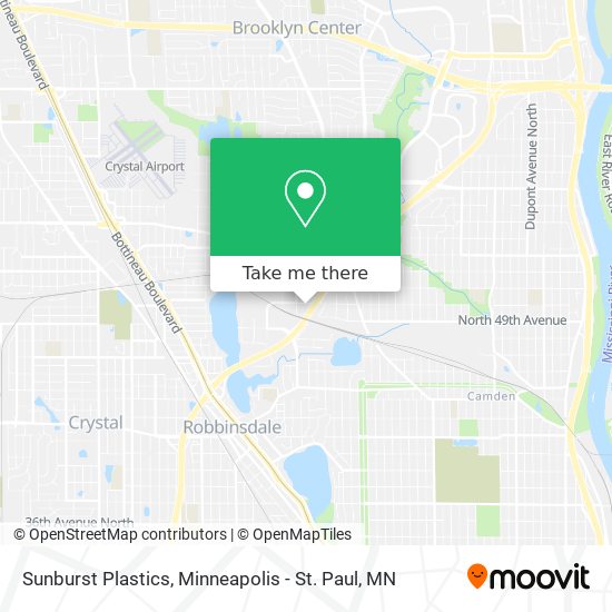 Sunburst Plastics map