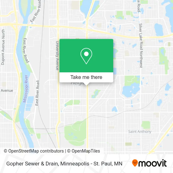 Gopher Sewer & Drain map