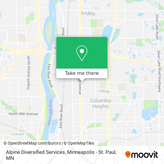 Mapa de Alpine Diversified Services