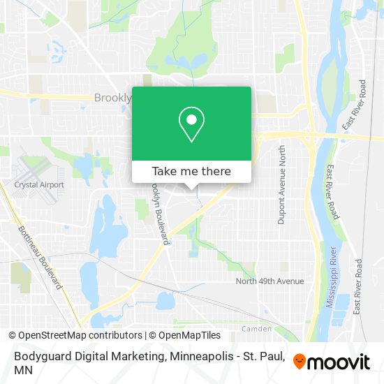Mapa de Bodyguard Digital Marketing