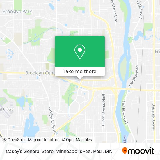 Mapa de Casey's General Store