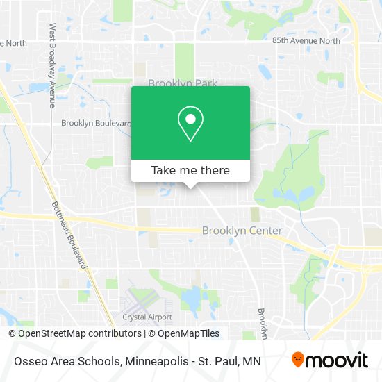 Osseo Area Schools map