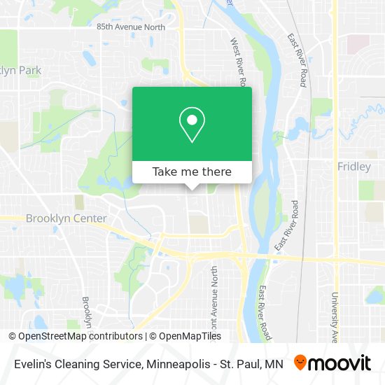 Mapa de Evelin's Cleaning Service