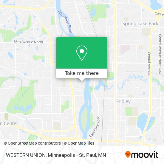 Mapa de WESTERN UNION