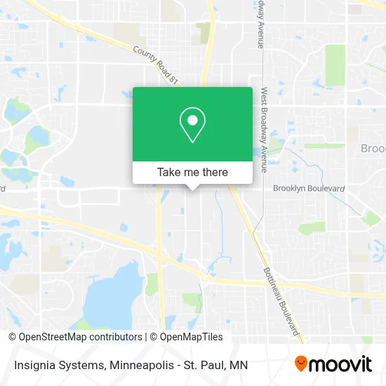 Insignia Systems map