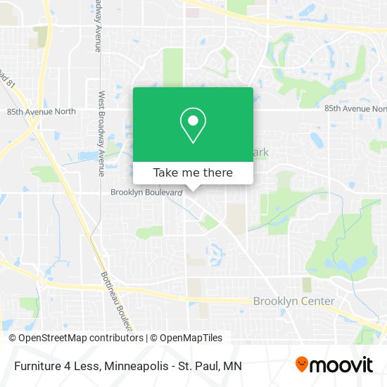 Furniture 4 Less map