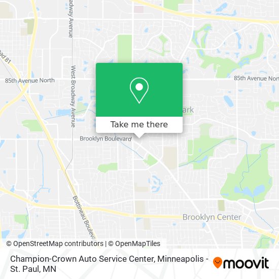 Mapa de Champion-Crown Auto Service Center