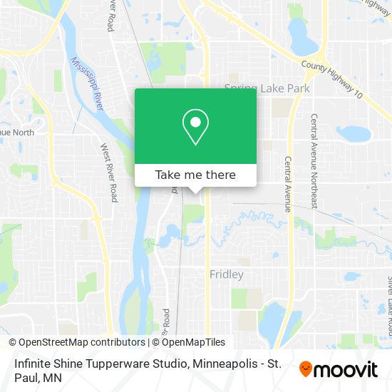 Mapa de Infinite Shine Tupperware Studio