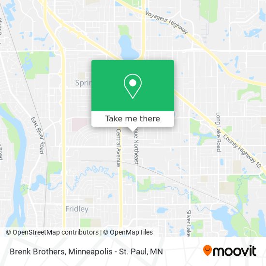 Brenk Brothers map