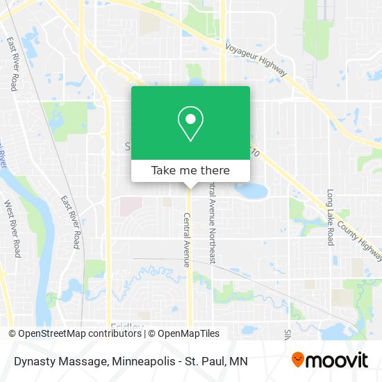 Dynasty Massage map