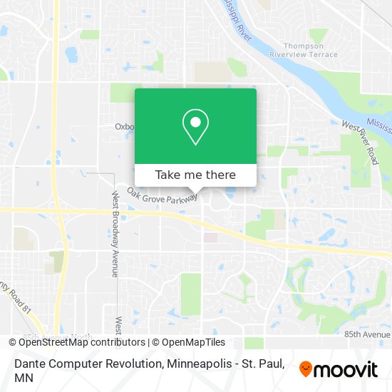 Dante Computer Revolution map