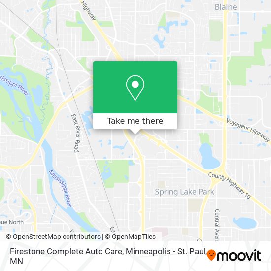 Firestone Complete Auto Care map
