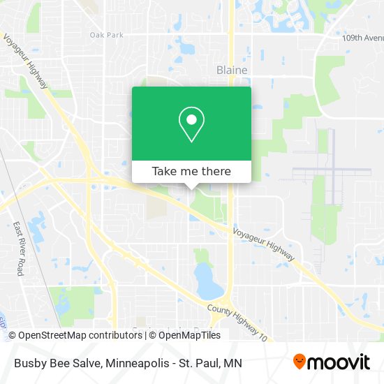 Mapa de Busby Bee Salve
