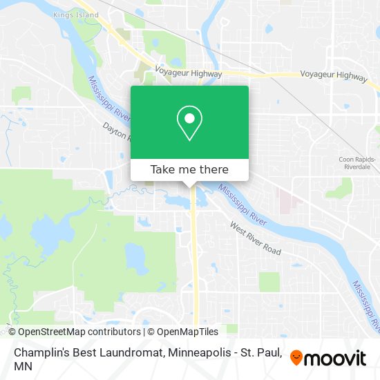 Mapa de Champlin's Best Laundromat