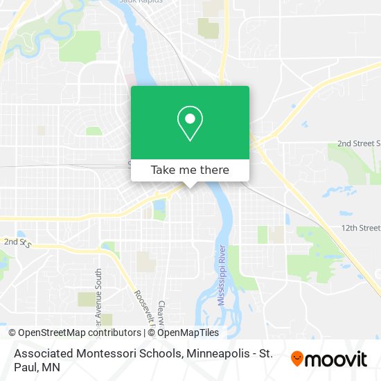 Mapa de Associated Montessori Schools
