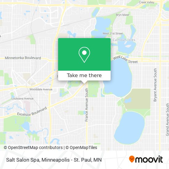 Salt Salon Spa map