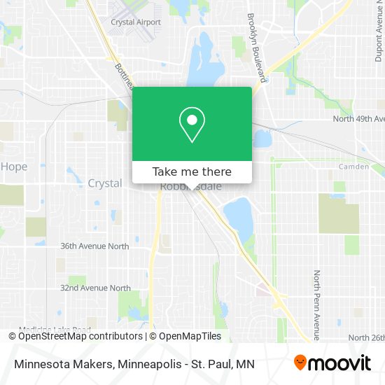 Mapa de Minnesota Makers