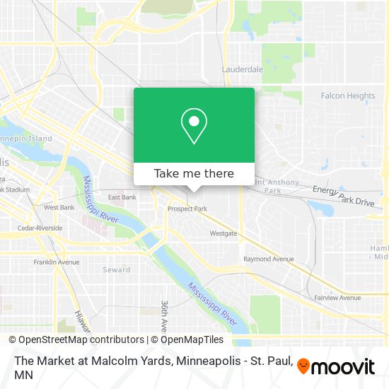 The Market at Malcolm Yards map