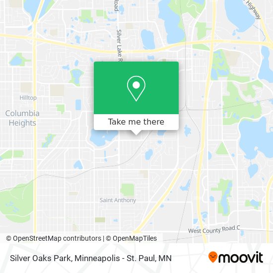 Silver Oaks Park map