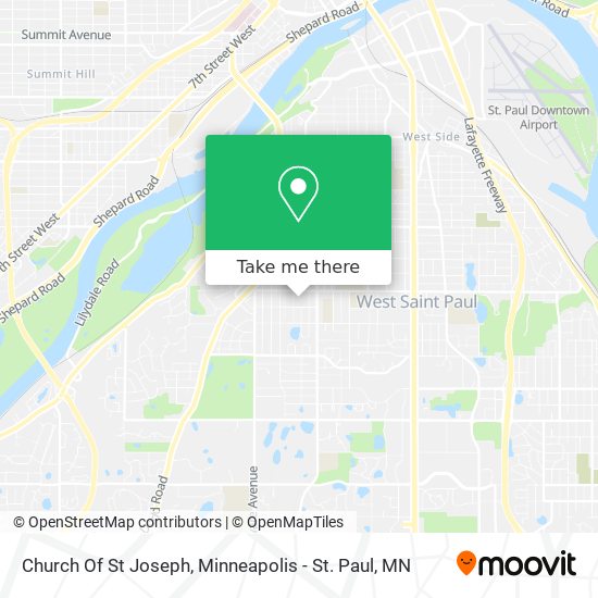 Church Of St Joseph map