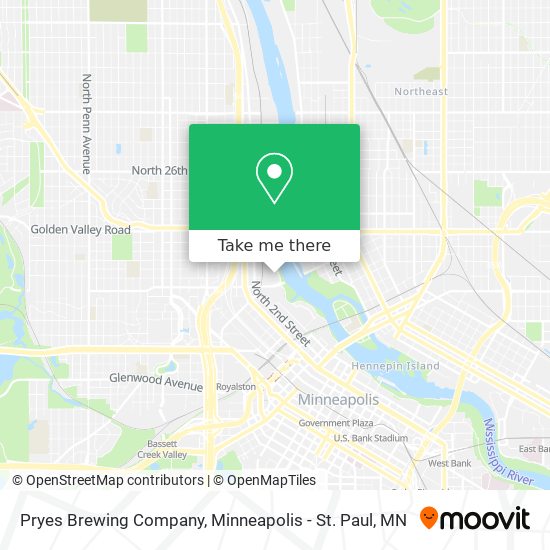 Mapa de Pryes Brewing Company