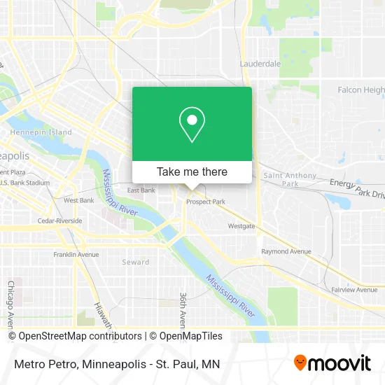 Metro Petro map