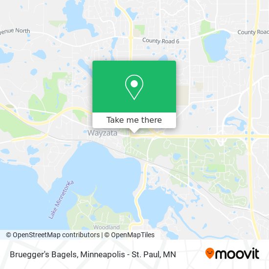 Bruegger's Bagels map