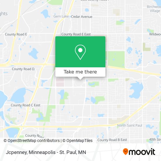Mapa de Jcpenney