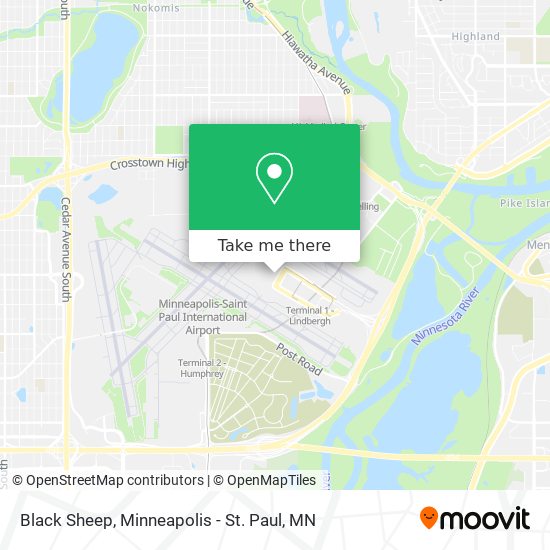 Black Sheep map
