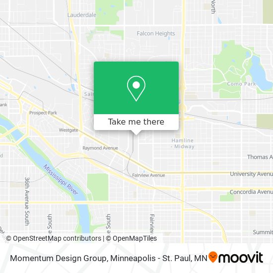 Mapa de Momentum Design Group