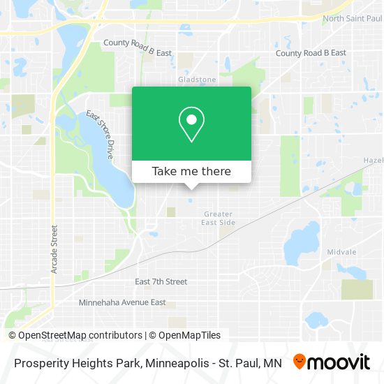 Mapa de Prosperity Heights Park
